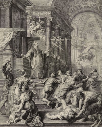 Saint Ignatius Loyola by Peter Paul after Rubens